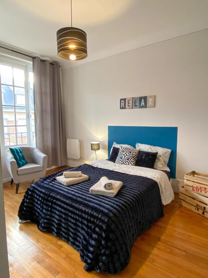 Appartement Chic, 3 Chambres, Hyper Centre-Ville, Parking Payant Amiens Kültér fotó
